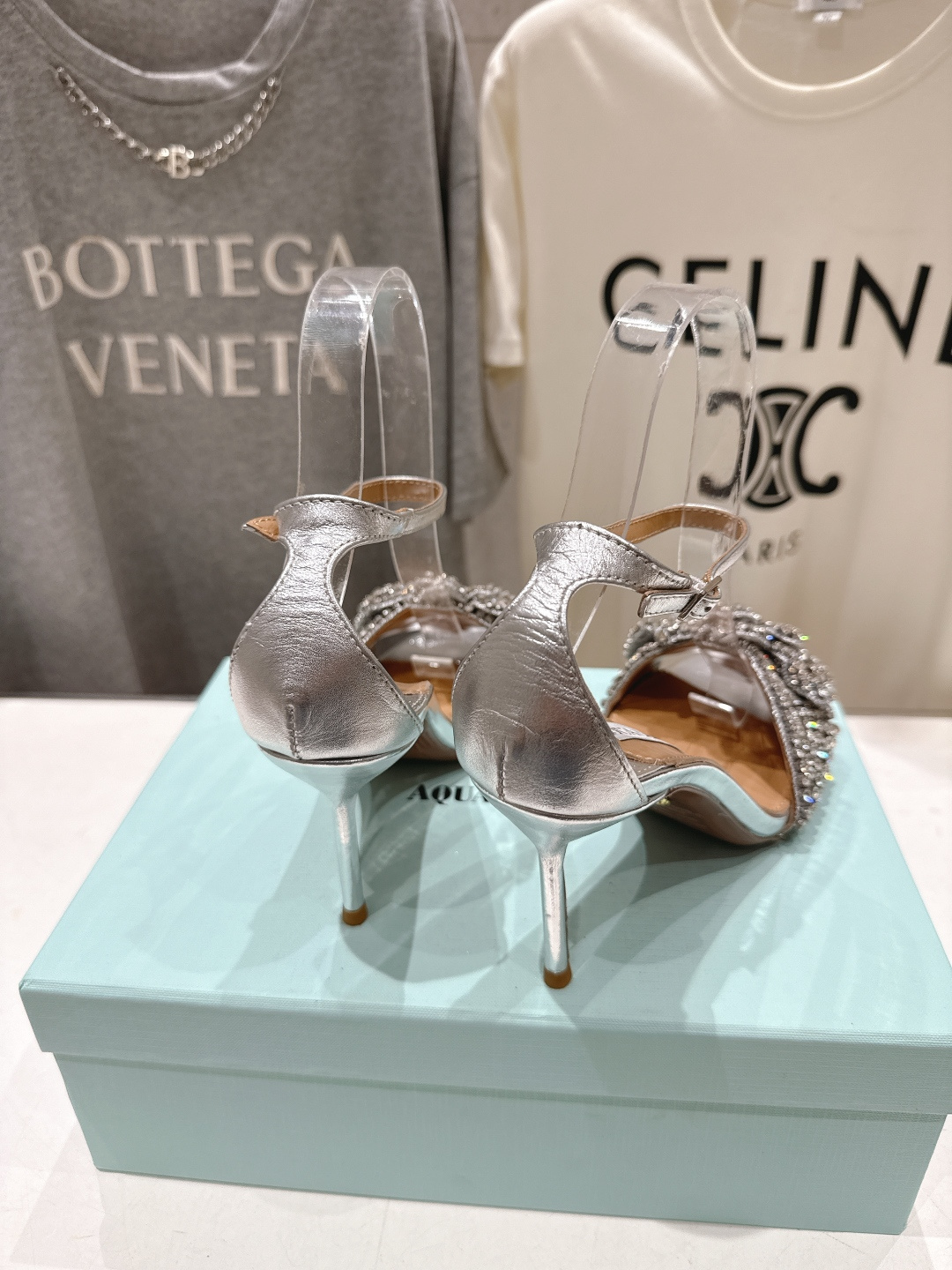 高版本出厂 「ᴀqᴜᴀᴢᴢᴜʀᴀ」AQUAZZURA/菠萝F072 2026ss夏季新款Very Bow