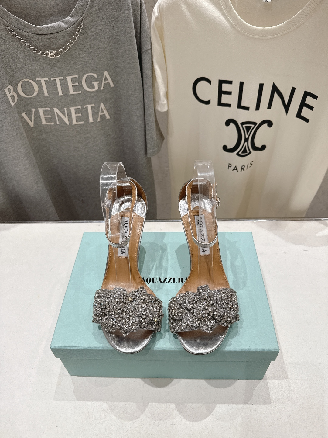 高版本出厂 「ᴀqᴜᴀᴢᴢᴜʀᴀ」AQUAZZURA/菠萝F072 2026ss夏季新款Very Bow