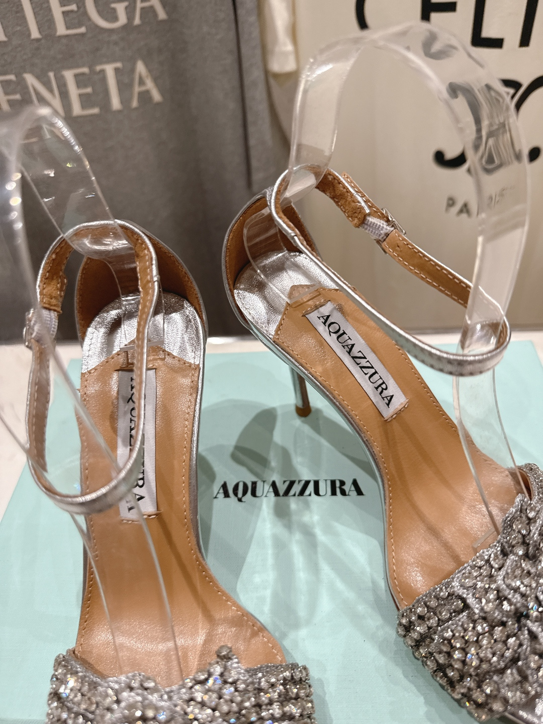 高版本出厂 「ᴀqᴜᴀᴢᴢᴜʀᴀ」AQUAZZURA/菠萝F072 2026ss夏季新款Very Bow