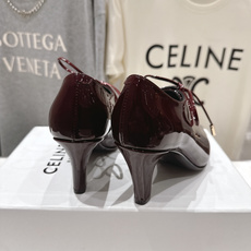 高版本出厂CELINE/赛琳F032 2026ss新品简易尖头玛丽珍复古风高跟鞋~复古简约又时尚 上脚舒 高版本出厂CELINE/赛琳F032 2026ss新品简易尖头玛丽珍复古风高跟鞋~复古简约又时尚 上脚舒
