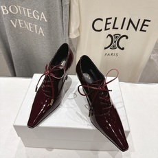 高版本出厂CELINE/赛琳F032 2026ss新品简易尖头玛丽珍复古风高跟鞋~复古简约又时尚 上脚舒 高版本出厂CELINE/赛琳F032 2026ss新品简易尖头玛丽珍复古风高跟鞋~复古简约又时尚 上脚舒