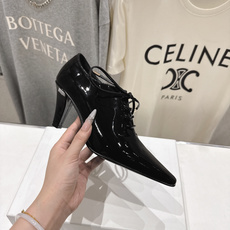 高版本出厂CELINE/赛琳F032 2026ss新品简易尖头玛丽珍复古风高跟鞋~复古简约又时尚 上脚舒 高版本出厂CELINE/赛琳F032 2026ss新品简易尖头玛丽珍复古风高跟鞋~复古简约又时尚 上脚舒