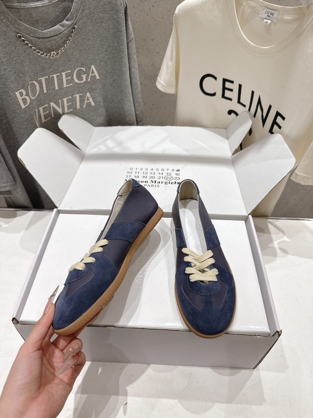 高版本出厂 Maison Margiela 马吉拉MM6新款休闲鞋德训鞋...顶级品质 新品🆕原版复刻 高版本出厂 Maison Margiela 马吉拉MM6新款休闲鞋德训鞋...顶级品质 新品🆕原版复刻