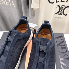 顶级版本 Zegna杰尼亚 2026ss春夏季新品男款奢华一脚蹬小白鞋休闲鞋Triple Stitch 顶级版本 Zegna杰尼亚 2026ss春夏季新品男款奢华一脚蹬小白鞋休闲鞋Triple Stitch