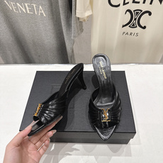 高版本出厂 「SAINT LAURENT*」F017 圣罗兰26ss夏季新款ysl 圣罗兰高跟拖鞋~ 高版本出厂 「SAINT LAURENT*」F017 圣罗兰26ss夏季新款ysl 圣罗兰高跟拖鞋~