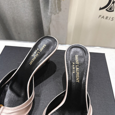 高版本出厂 「SAINT LAURENT*」F017 圣罗兰26ss夏季新款ysl 圣罗兰高跟拖鞋~ 高版本出厂 「SAINT LAURENT*」F017 圣罗兰26ss夏季新款ysl 圣罗兰高跟拖鞋~