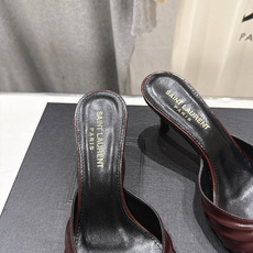 高版本出厂 「SAINT LAURENT*」F017 圣罗兰26ss夏季新款ysl 圣罗兰高跟拖鞋~ 高版本出厂 「SAINT LAURENT*」F017 圣罗兰26ss夏季新款ysl 圣罗兰高跟拖鞋~