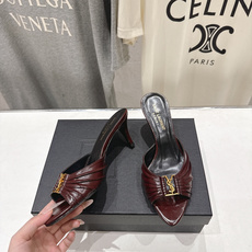 高版本出厂 「SAINT LAURENT*」F017 圣罗兰26ss夏季新款ysl 圣罗兰高跟拖鞋~ 高版本出厂 「SAINT LAURENT*」F017 圣罗兰26ss夏季新款ysl 圣罗兰高跟拖鞋~