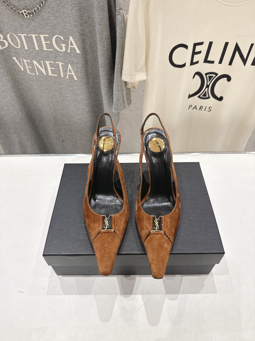 高版本出厂   SAINT LAURENT/圣罗兰YSL🆕 26ss春夏大热全新高跟鞋单鞋凉鞋！经典Ca