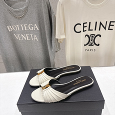 高版本出厂 「SAINT LAURENT*」F017 圣罗兰26ss夏季新款ysl 圣罗兰平底拖鞋~ 高版本出厂 「SAINT LAURENT*」F017 圣罗兰26ss夏季新款ysl 圣罗兰平底拖鞋~