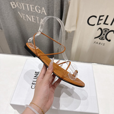 高版本出厂 Celine~赛琳F018 2026ss夏季新款平底时尚罗马风夹脚平底凉鞋New Celi 高版本出厂 Celine~赛琳F018 2026ss夏季新款平底时尚罗马风夹脚平底凉鞋New Celi