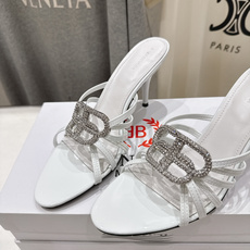 高版本出厂 BALENCIAG*巴黎世家F073 2026ss夏季新款双B字母扣高跟鞋拖鞋非常时髦一款 高版本出厂 BALENCIAG*巴黎世家F073 2026ss夏季新款双B字母扣高跟鞋拖鞋非常时髦一款