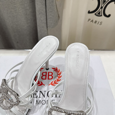 高版本出厂 BALENCIAG*巴黎世家F073 2026ss夏季新款双B字母扣高跟鞋拖鞋非常时髦一款 高版本出厂 BALENCIAG*巴黎世家F073 2026ss夏季新款双B字母扣高跟鞋拖鞋非常时髦一款