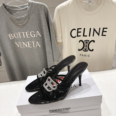高版本出厂 BALENCIAG*巴黎世家F073 2026ss夏季新款双B字母扣高跟鞋拖鞋非常时髦一款 高版本出厂 BALENCIAG*巴黎世家F073 2026ss夏季新款双B字母扣高跟鞋拖鞋非常时髦一款
