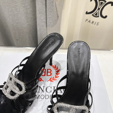 高版本出厂 BALENCIAG*巴黎世家F073 2026ss夏季新款双B字母扣高跟鞋拖鞋非常时髦一款 高版本出厂 BALENCIAG*巴黎世家F073 2026ss夏季新款双B字母扣高跟鞋拖鞋非常时髦一款