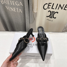 高版本出厂 BALENCIAG*巴黎世家F073 2026ss夏季新款尖头高跟鞋拖鞋非常舒服的高跟拖鞋 高版本出厂 BALENCIAG*巴黎世家F073 2026ss夏季新款尖头高跟鞋拖鞋非常舒服的高跟拖鞋
