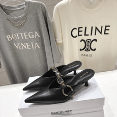 高版本出厂 BALENCIAG*巴黎世家F073 2026ss夏季新款尖头高跟鞋拖鞋非常舒服的高跟拖鞋 高版本出厂 BALENCIAG*巴黎世家F073 2026ss夏季新款尖头高跟鞋拖鞋非常舒服的高跟拖鞋