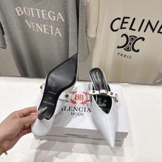 高版本出厂 BALENCIAG*巴黎世家F073 2026ss夏季新款尖头高跟鞋拖鞋非常舒服的高跟拖鞋 高版本出厂 BALENCIAG*巴黎世家F073 2026ss夏季新款尖头高跟鞋拖鞋非常舒服的高跟拖鞋
