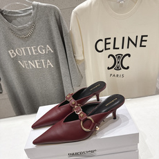 高版本出厂 BALENCIAG*巴黎世家F073 2026ss夏季新款尖头高跟鞋拖鞋非常舒服的高跟拖鞋 高版本出厂 BALENCIAG*巴黎世家F073 2026ss夏季新款尖头高跟鞋拖鞋非常舒服的高跟拖鞋
