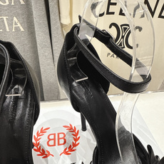 高版本出厂 BALENCIAG*巴黎世家F073 2026ss夏季新款水钻蝴蝶结鱼嘴高跟鞋凉鞋非常舒服 高版本出厂 BALENCIAG*巴黎世家F073 2026ss夏季新款水钻蝴蝶结鱼嘴高跟鞋凉鞋非常舒服