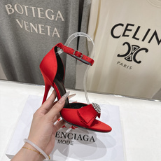 高版本出厂 BALENCIAG*巴黎世家F073 2026ss夏季新款水钻蝴蝶结鱼嘴高跟鞋凉鞋非常舒服 高版本出厂 BALENCIAG*巴黎世家F073 2026ss夏季新款水钻蝴蝶结鱼嘴高跟鞋凉鞋非常舒服
