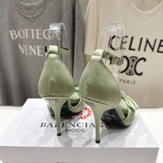 高版本出厂 BALENCIAG*巴黎世家F073 2026ss夏季新款水钻蝴蝶结鱼嘴高跟鞋凉鞋非常舒服 高版本出厂 BALENCIAG*巴黎世家F073 2026ss夏季新款水钻蝴蝶结鱼嘴高跟鞋凉鞋非常舒服