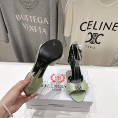 高版本出厂 BALENCIAG*巴黎世家F073 2026ss夏季新款水钻蝴蝶结鱼嘴高跟鞋凉鞋非常舒服 高版本出厂 BALENCIAG*巴黎世家F073 2026ss夏季新款水钻蝴蝶结鱼嘴高跟鞋凉鞋非常舒服