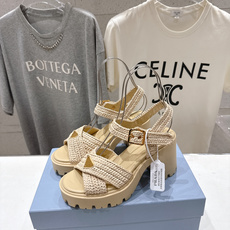 高版本出厂 Prada/普拉达F029 26ss夏季新款高跟厚底沙滩凉鞋这个鞋型真的属于经典不会过时的 高版本出厂 Prada/普拉达F029 26ss夏季新款高跟厚底沙滩凉鞋这个鞋型真的属于经典不会过时的