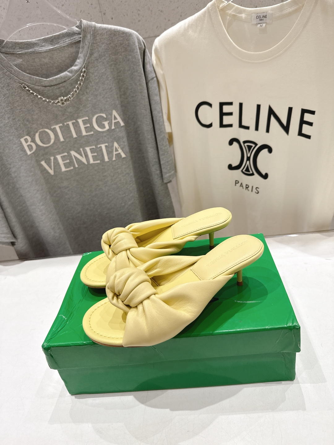 高版本出厂 Bottega Veneta/BV F065 2026ss夏季新款Parco Mule女士打