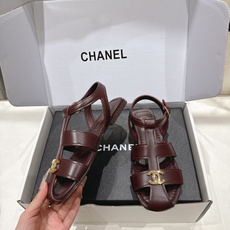 高版本出厂 CHANEL 香奈儿|小香F022 2026/𝐒𝐒 𝐧𝐞𝐰夏季新款罗马风假日度假真皮猪笼凉 高版本出厂 CHANEL 香奈儿|小香F022 2026/𝐒𝐒 𝐧𝐞𝐰夏季新款罗马风假日度假真皮猪笼凉