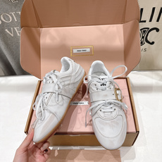 高版本出厂 miumiu 缪缪F051 Miu Miu x New Balance联名款白色休闲运动 高版本出厂 miumiu 缪缪F051 Miu Miu x New Balance联名款白色休闲运动