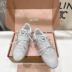 高版本出厂 miumiu 缪缪F051 Miu Miu x New Balance联名款白色休闲运动 高版本出厂 miumiu 缪缪F051 Miu Miu x New Balance联名款白色休闲运动