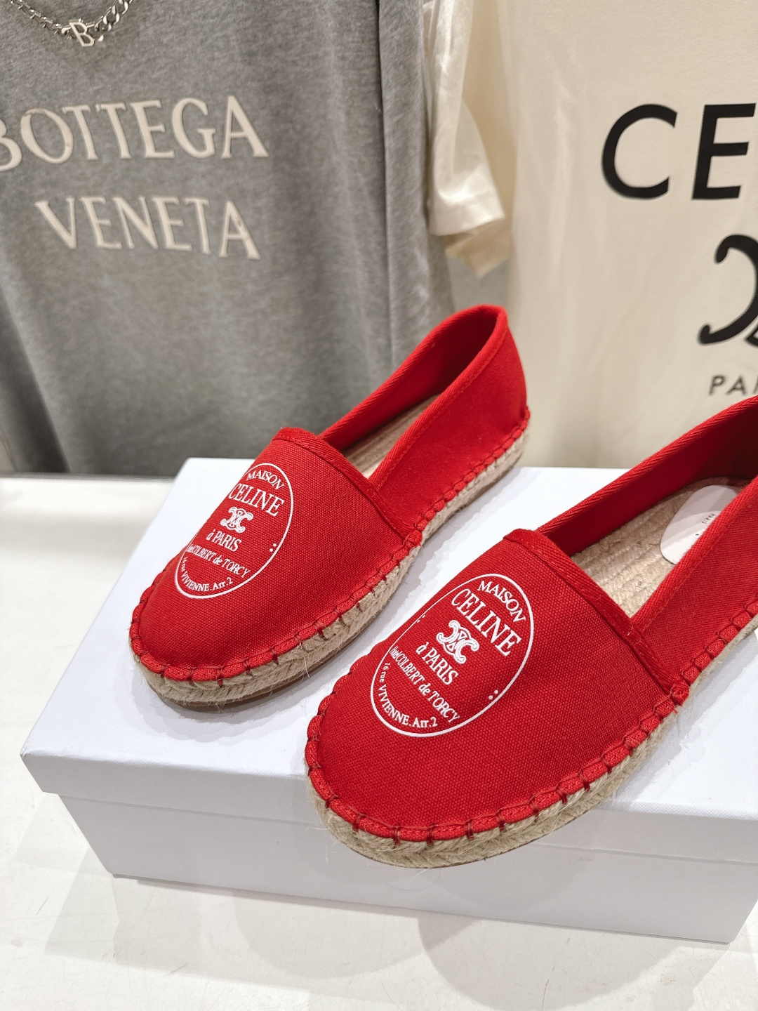 高版本出厂 Celine*塞琳F035 2026ss新款麻绳底渔夫鞋厚底系带休闲鞋帆布鞋,高级感十足鞋头 高版本出厂 Celine*塞琳F035 2026ss新款麻绳底渔夫鞋厚底系带休闲鞋帆布鞋,高级感十足鞋头