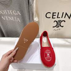 高版本出厂 Celine*塞琳F035 2026ss新款麻绳底渔夫鞋厚底系带休闲鞋帆布鞋,高级感十足鞋头 高版本出厂 Celine*塞琳F035 2026ss新款麻绳底渔夫鞋厚底系带休闲鞋帆布鞋,高级感十足鞋头