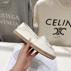 高版本出厂 Celine*塞琳F035 2026ss新款麻绳底渔夫鞋厚底系带休闲鞋帆布鞋,高级感十足鞋头 高版本出厂 Celine*塞琳F035 2026ss新款麻绳底渔夫鞋厚底系带休闲鞋帆布鞋,高级感十足鞋头
