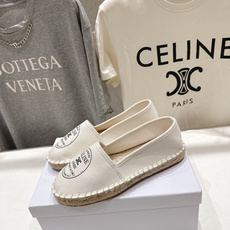 高版本出厂 Celine*塞琳F035 2026ss新款麻绳底渔夫鞋厚底系带休闲鞋帆布鞋,高级感十足鞋头 高版本出厂 Celine*塞琳F035 2026ss新款麻绳底渔夫鞋厚底系带休闲鞋帆布鞋,高级感十足鞋头