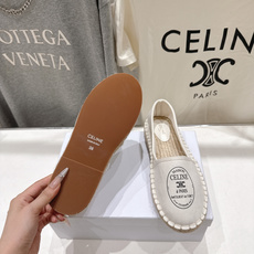 高版本出厂 Celine*塞琳F035 2026ss新款麻绳底渔夫鞋厚底系带休闲鞋帆布鞋,高级感十足鞋头 高版本出厂 Celine*塞琳F035 2026ss新款麻绳底渔夫鞋厚底系带休闲鞋帆布鞋,高级感十足鞋头