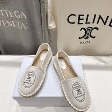 高版本出厂 Celine*塞琳F035 2026ss新款麻绳底渔夫鞋厚底系带休闲鞋帆布鞋,高级感十足鞋头 高版本出厂 Celine*塞琳F035 2026ss新款麻绳底渔夫鞋厚底系带休闲鞋帆布鞋,高级感十足鞋头