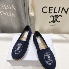 高版本出厂 Celine*塞琳F035 2026ss新款麻绳底渔夫鞋厚底系带休闲鞋帆布鞋,高级感十足鞋头 高版本出厂 Celine*塞琳F035 2026ss新款麻绳底渔夫鞋厚底系带休闲鞋帆布鞋,高级感十足鞋头