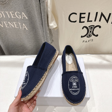 高版本出厂 Celine*塞琳F035 2026ss新款麻绳底渔夫鞋厚底系带休闲鞋帆布鞋,高级感十足鞋头 高版本出厂 Celine*塞琳F035 2026ss新款麻绳底渔夫鞋厚底系带休闲鞋帆布鞋,高级感十足鞋头