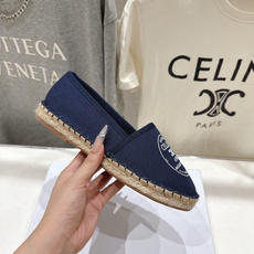 高版本出厂 Celine*塞琳F035 2026ss新款麻绳底渔夫鞋厚底系带休闲鞋帆布鞋,高级感十足鞋头 高版本出厂 Celine*塞琳F035 2026ss新款麻绳底渔夫鞋厚底系带休闲鞋帆布鞋,高级感十足鞋头