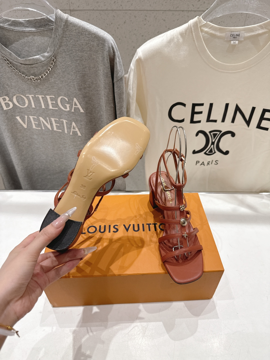 高版本出厂  Louis Vuitton ss26 new arrival LV驴牌夏季系列新款高跟鞋凉