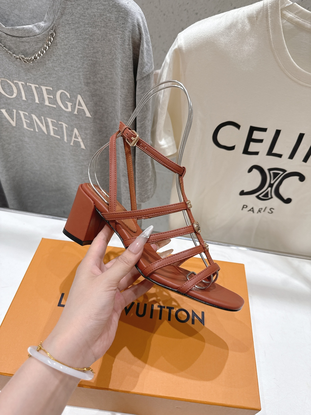 高版本出厂  Louis Vuitton ss26 new arrival LV驴牌夏季系列新款高跟鞋凉