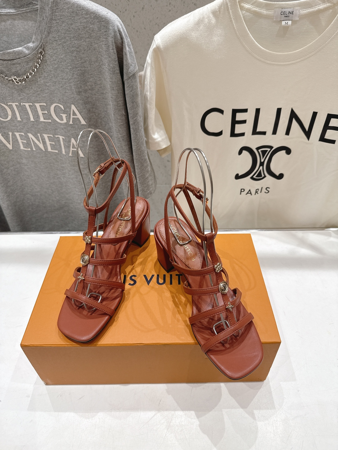 高版本出厂  Louis Vuitton ss26 new arrival LV驴牌夏季系列新款高跟鞋凉