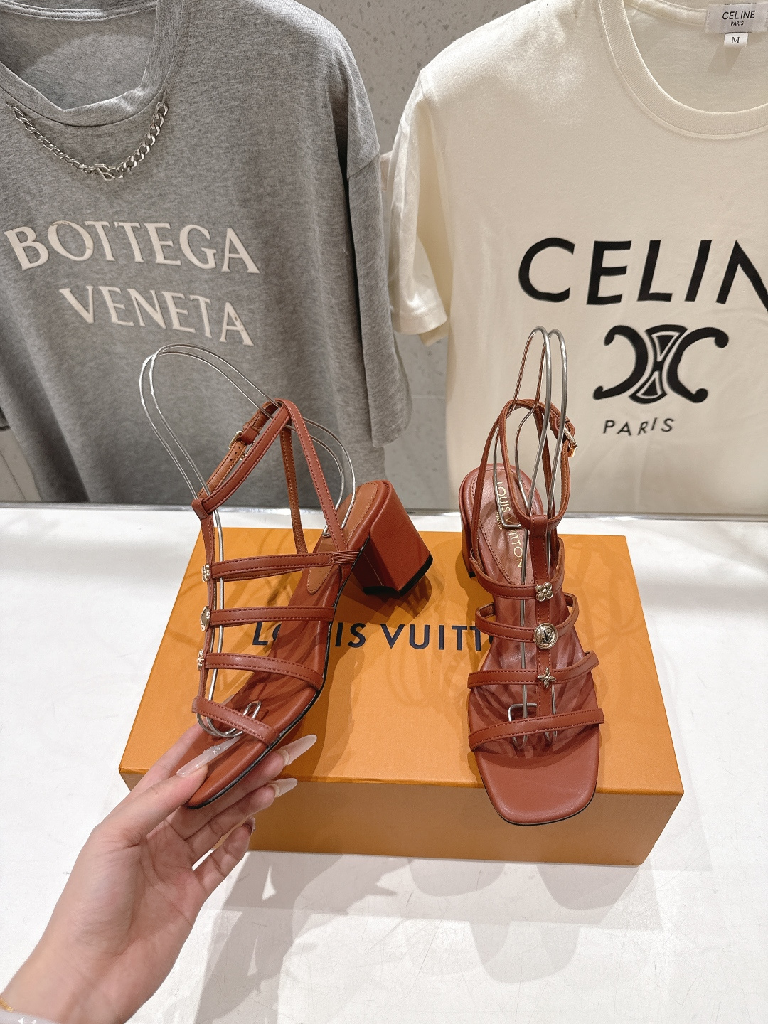 高版本出厂  Louis Vuitton ss26 new arrival LV驴牌夏季系列新款高跟鞋凉