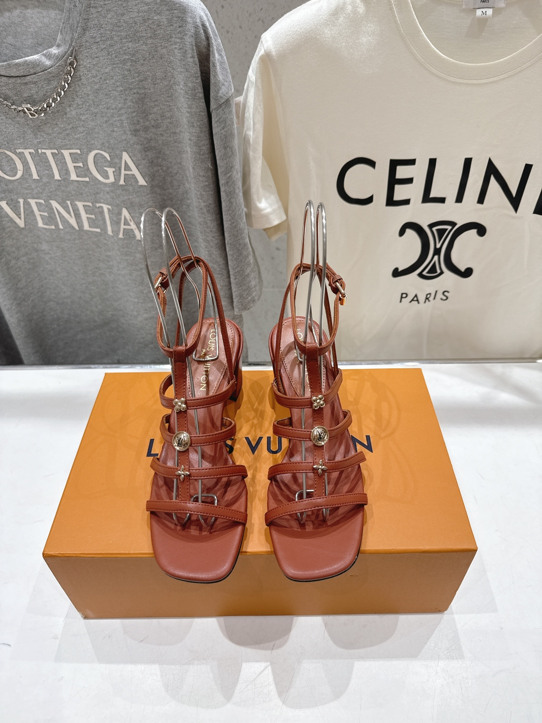 高版本出厂  Louis Vuitton ss26 new arrival LV驴牌夏季系列新款高跟鞋凉