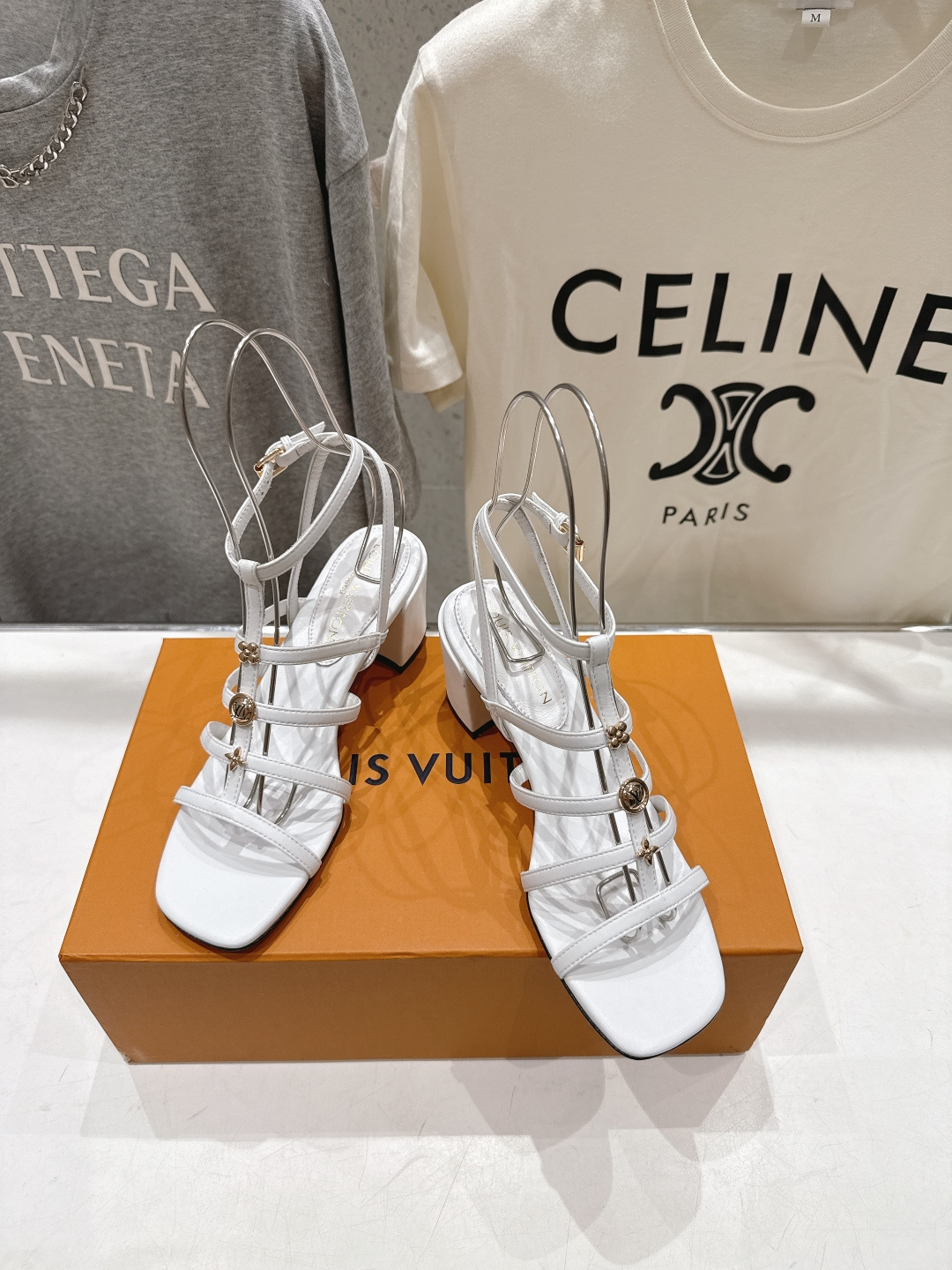 高版本出厂  Louis Vuitton ss26 new arrival LV驴牌夏季系列新款高跟鞋凉