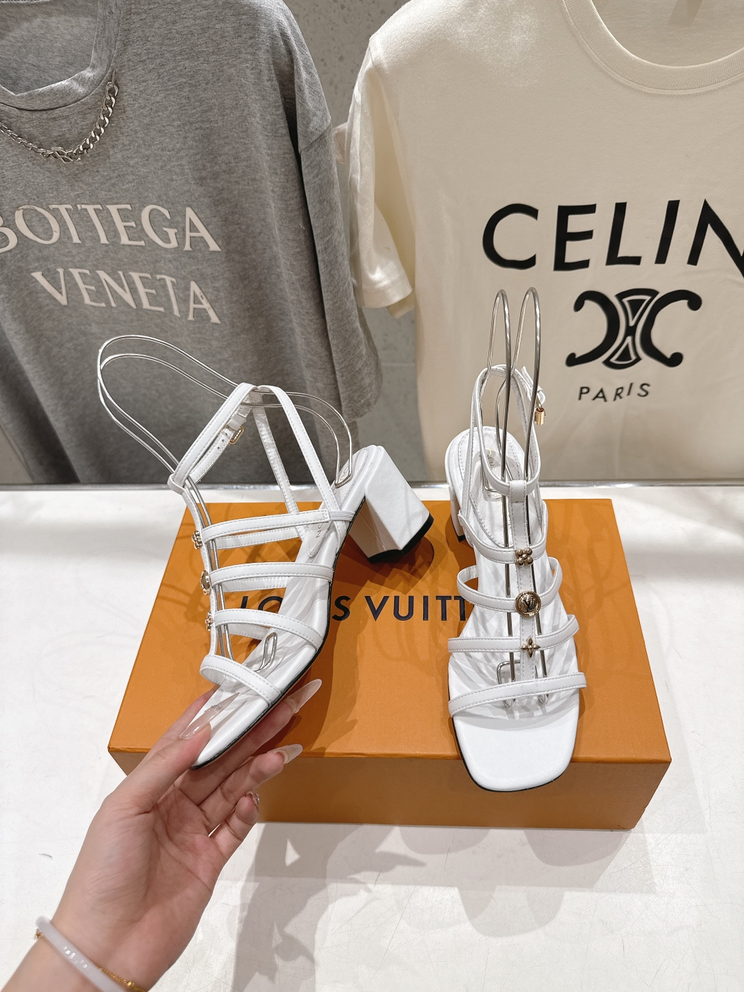 高版本出厂  Louis Vuitton ss26 new arrival LV驴牌夏季系列新款高跟鞋凉