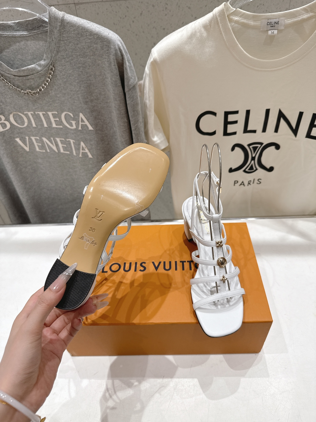 高版本出厂  Louis Vuitton ss26 new arrival LV驴牌夏季系列新款高跟鞋凉