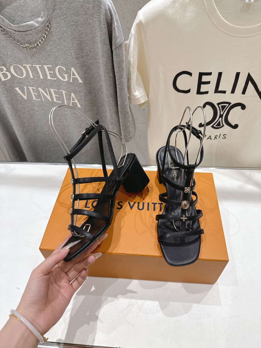 高版本出厂  Louis Vuitton ss26 new arrival LV驴牌夏季系列新款高跟鞋凉